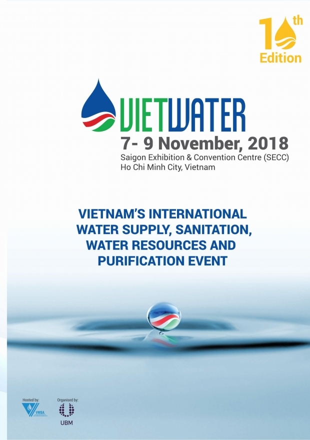 Tham gia triển lãm Vietwater 2018 được tổ chức tại Việt Nam